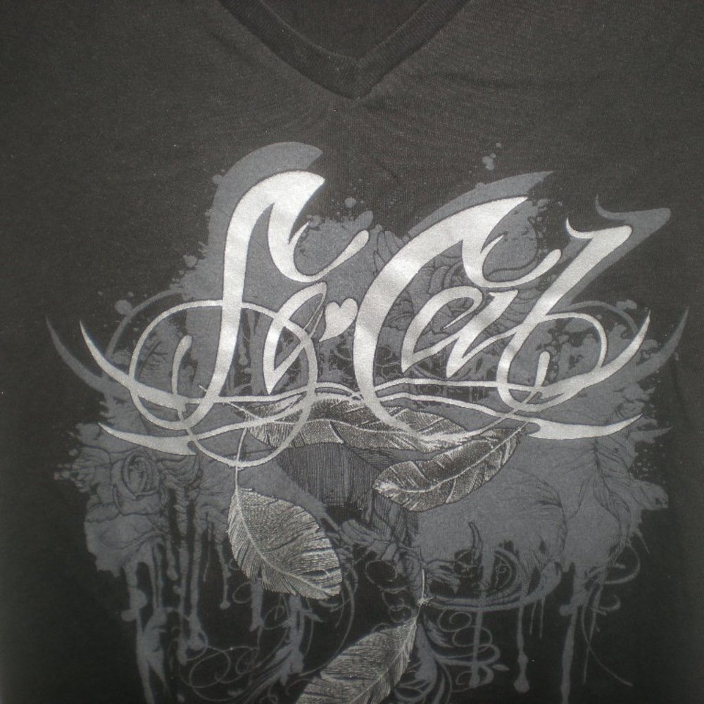 SO CAL Brand  T-Shirt  Top  Size Medium  Black  NWOT